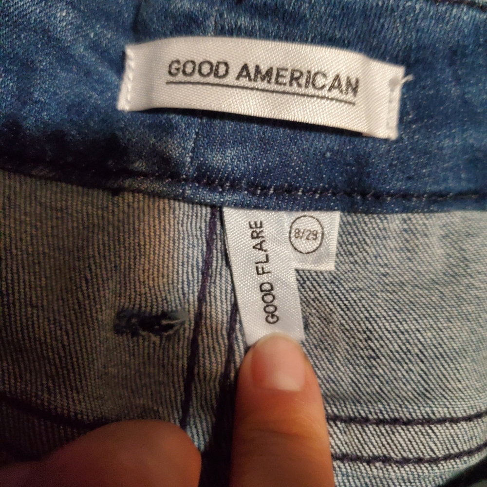 Good American Good Flare jeans NWOT